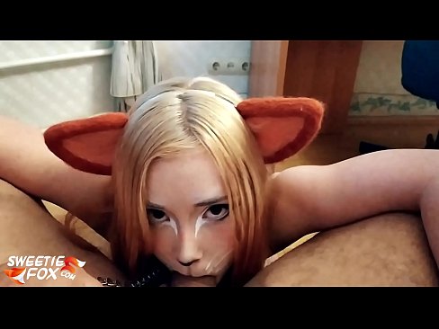 ❤️ Кицунэ заглотить хуй и сперма в рот ❤️ Красивое порно на сайте doujin-sexy.ru